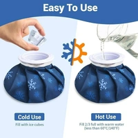 Hot & Cold Water Bag – 9 Inch Ice Pack for Pain Relief (Random Colour)