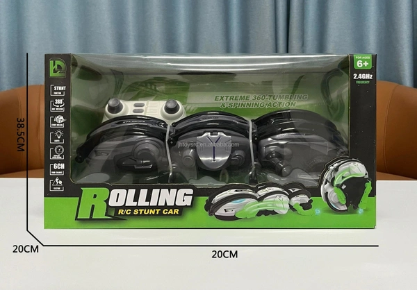 6 Channel Remote Control Car 360 Degree Rolling Snake Tumbling 2.4G Auto Drift Deformation Car Flip RC Stunt Car