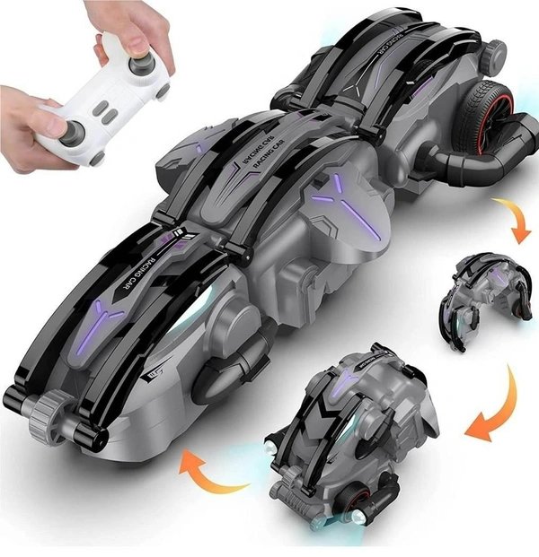 6 Channel Remote Control Car 360 Degree Rolling Snake Tumbling 2.4G Auto Drift Deformation Car Flip RC Stunt Car