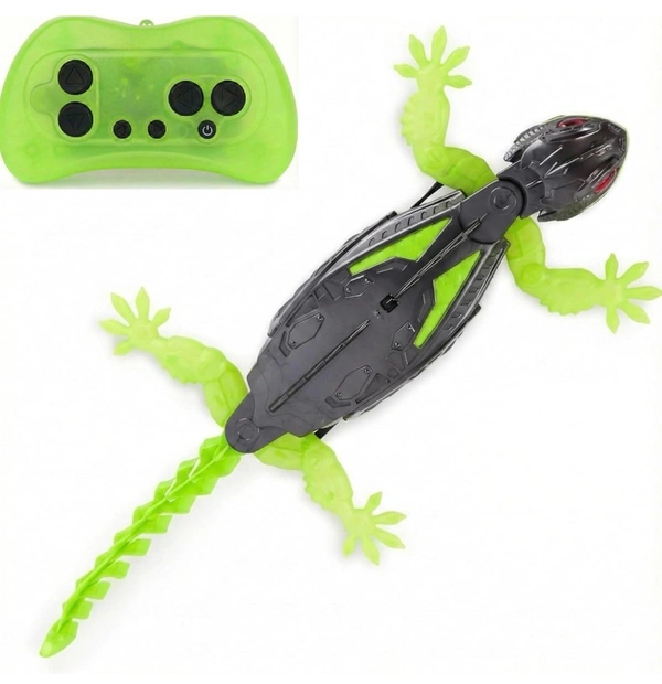 Wall Climbing Gecko, Wall Crawler Robot Gecko, Remote Control Toys for Kids, Rechargeable Remote Control Lizard