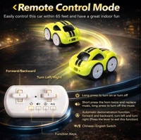 Magic Induction RC Sensor Car with 2.4GHz Remote Control, Smart Music & LED Lights, Line Sensing Infrared Following Mini Car, Educational Racing Toy for Boys & Girls