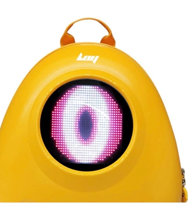 Multifunctional Lightweight Backpack for Children & Teens | Bright Color School Bag for Books, Tablets & Daily Use (Yellow)
