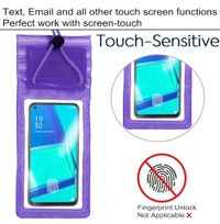 Storite 5-Pack Universal Waterproof Sealed Mobile Pouch Pvc Transparent Rain Protection Cover Up To 7 Inches For Smartphones(Multi Colour) - 1