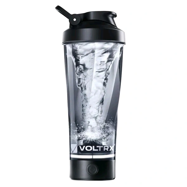 Voltrx Premium Electric Protein Shaker Bottle, Made With Tritan - Bpa Free - 24 Oz Vortex Portable Mixer Cup/Usb C Rechargeable Shaker Cups For Protein Shakes (Pack Of 1), 600 Milliliter - 600 Ml