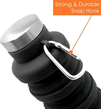 Collapsible Water Bottle - Black