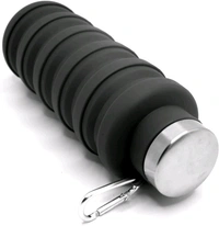 Collapsible Water Bottle - Black