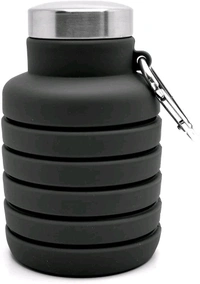 Collapsible Water Bottle - Black
