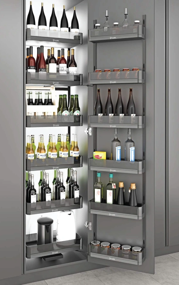 GLASS BIDDING PANTRY - 450MM, AJ103456