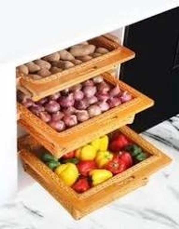 PVC WICKER BASKET - AJ28160, 600MM