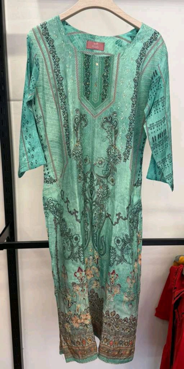 Three-Piece Printed Pakistani Salwar Kameez Suit - XL
