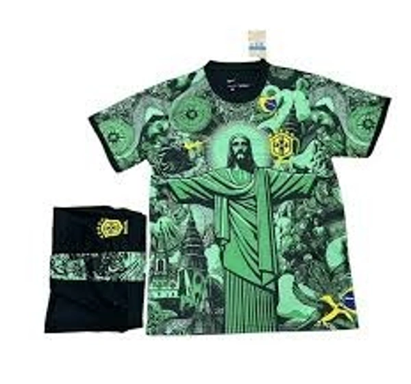 Brazil X Jesus Special Kit Fan Edition With Short - S