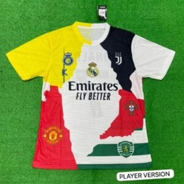 Cristiano Ronaldo Tribute Combo Jersey Fan Edition With Short - XL