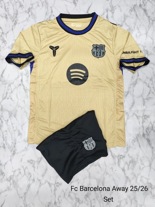FC Barcelona 25/26 Away Kit Fan Edition With Short - L