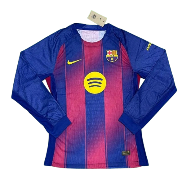 FC Barcelona 25/26 Home Kit Master Edition Full Sleeve - M