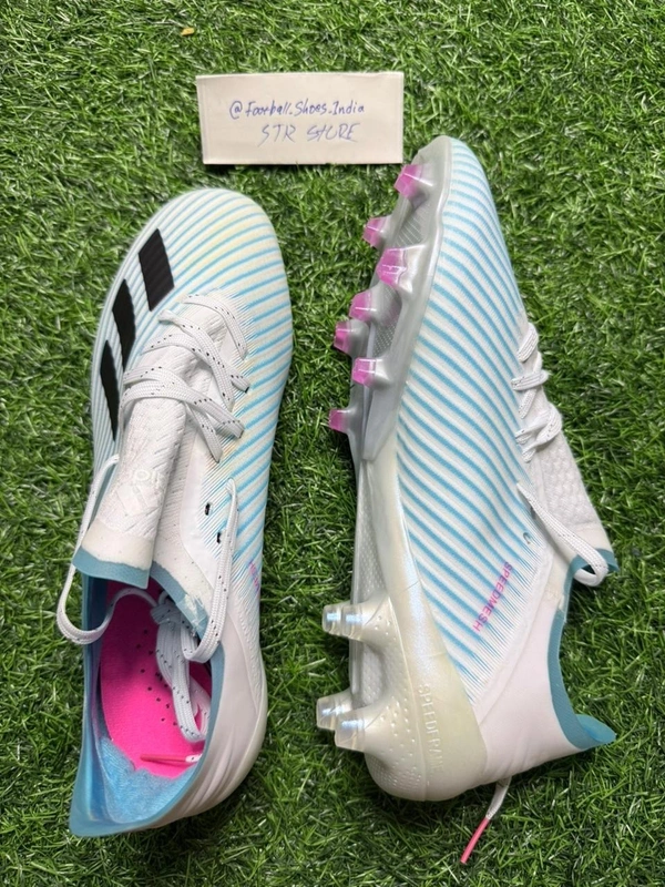 X 19 White Blue Colour FG Low-top With Lace - 6.5