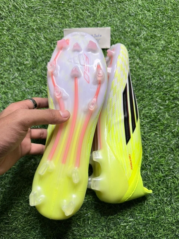 F50 Elite Light Yellow Colour Low-top FG Without Lace - 9