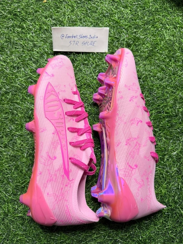 Ultra Ultimate Baby Pink Colour FG Low-top With Lace - 6.5