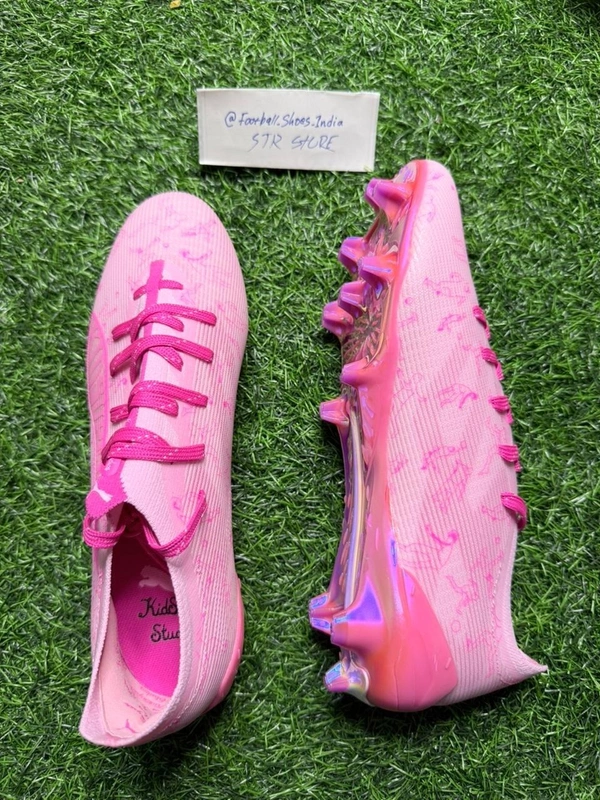 Ultra Ultimate Baby Pink Colour FG Low-top With Lace - 6.5