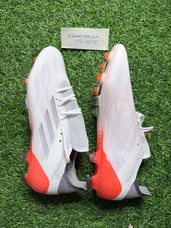 X Speedflow White Orange FG Low-Top With Lace - 9