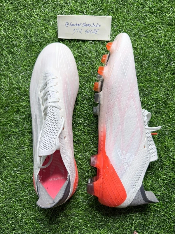 X Speedflow White Orange FG Low-Top With Lace - 6