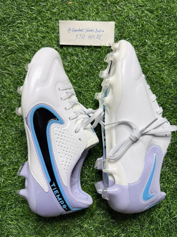 Tiempo Legend 9 Elite White Low-top FG With Lace - 5.5