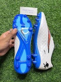 Hypervenom Phantom White Blue FG Low-top With Lace - 7