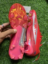 Unisex Furon Elite FG V8 Red Colour Low-top With lace - 9