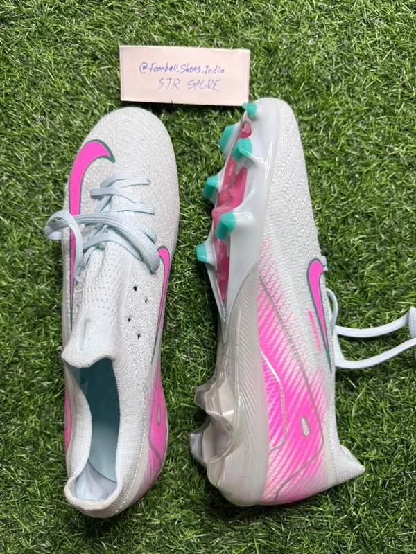 Mercurial Vapor 16 Grey And Pink Low Top FG - 6