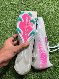 Mercurial Vapor 16 Grey And Pink Low Top FG - 5.5
