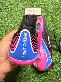 Mercurial Vapor 16 Elite Black Pink With Lace FG - 7