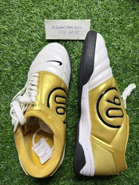Total 90 III Futsal 5 White And Gold Colour With Lace - 7