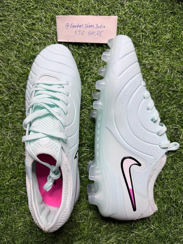 Tiempo Legend 10 Elite Pastel Blue Low-top FG With Lace - 7.5