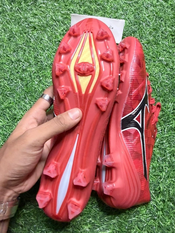 Alpha II Red Colour Low-top FG With Lace - 8