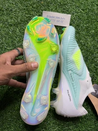 Phantom 6 Luna III Elite White Sky-blue Low-top FG With Lace - 7.5