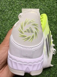 F50 Elite White And Light Green Colour AG/Turf With Lace - 7.5