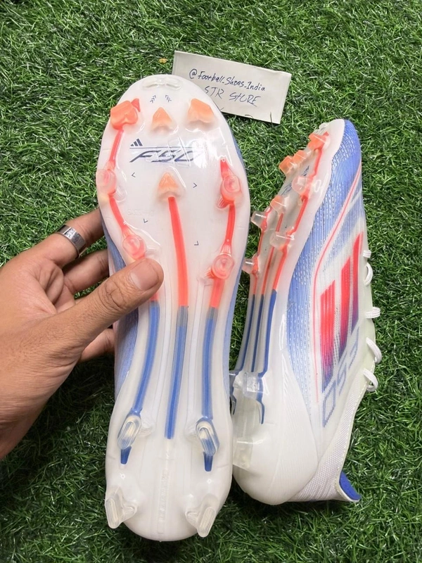 F50 White And Blue Colour With Lace - 8