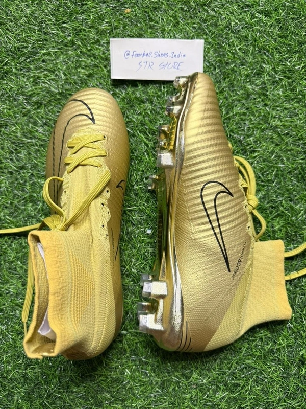 Mercurial Superfly 5 Golden Colour High Top FG - 7.5