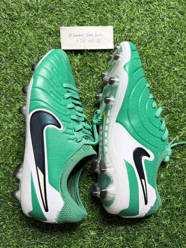 Tiempo Legend 10 Elite Green Low-top FG With Lace - 7