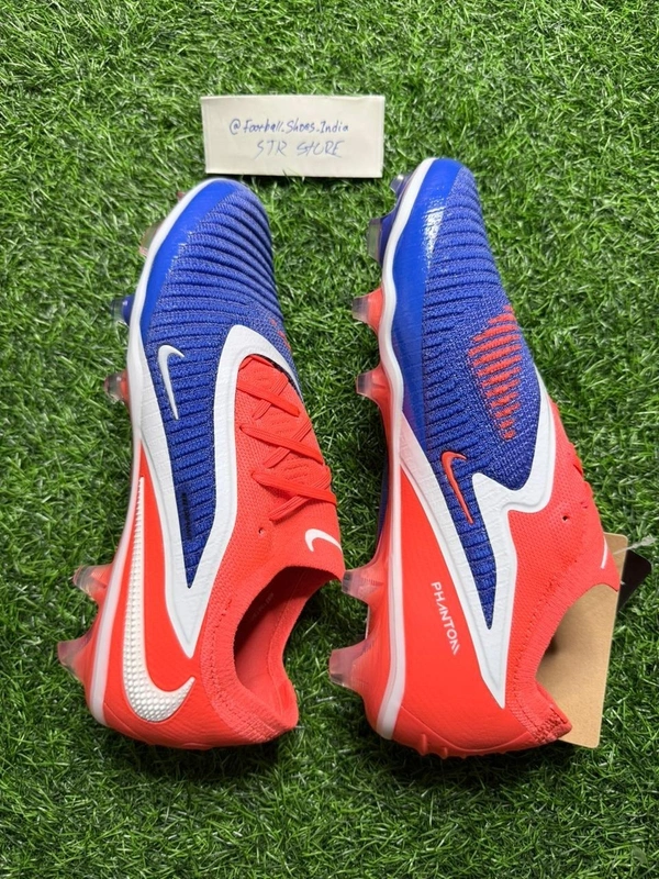 Phantom 6 Luna III Elite Orange Blue Low-top FG With Lace - 8.5