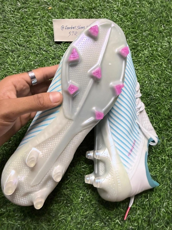 X 19 White Blue Colour FG Low-top With Lace - 6.5