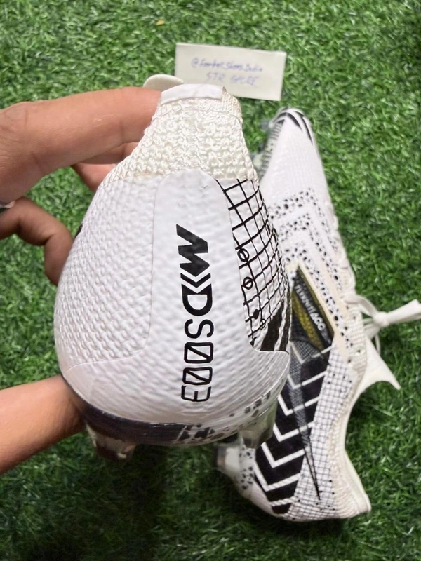 Mercurial Vapor 13 Elite MDS White And Black Low Ankle - 7