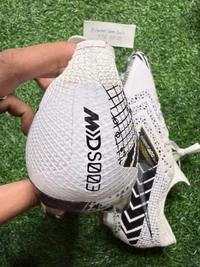 Mercurial Vapor 13 Elite MDS White And Black Low Ankle - 7