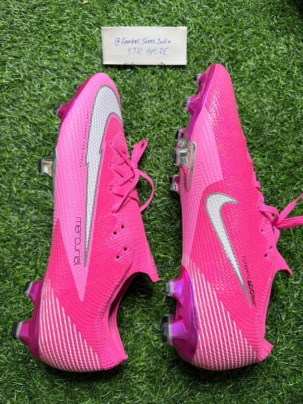 Mercurial Vapor 13 Elite Pink FG With Lace ( Kylian Mbappe) - 8.5