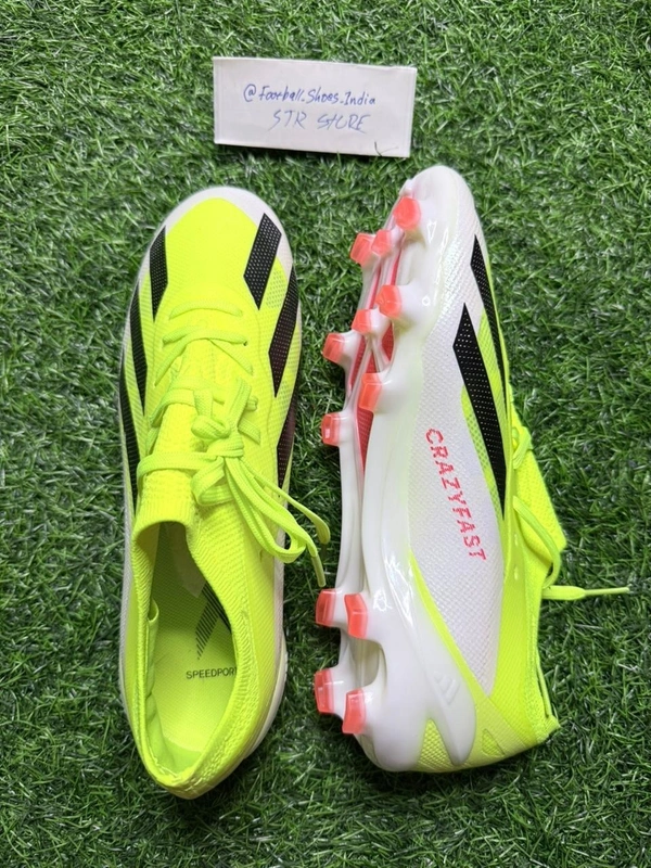 CrazyFast Light Green And Orange Mix Colour - 3.5