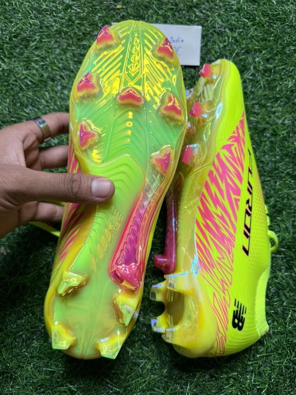 Unisex Furon Elite FG V8 Yellow Colour Low-top With lace - 9