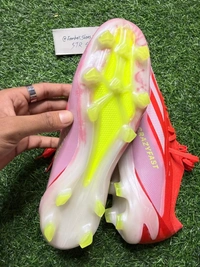 CrazyFast Red Colour Low Ankle - 3.5