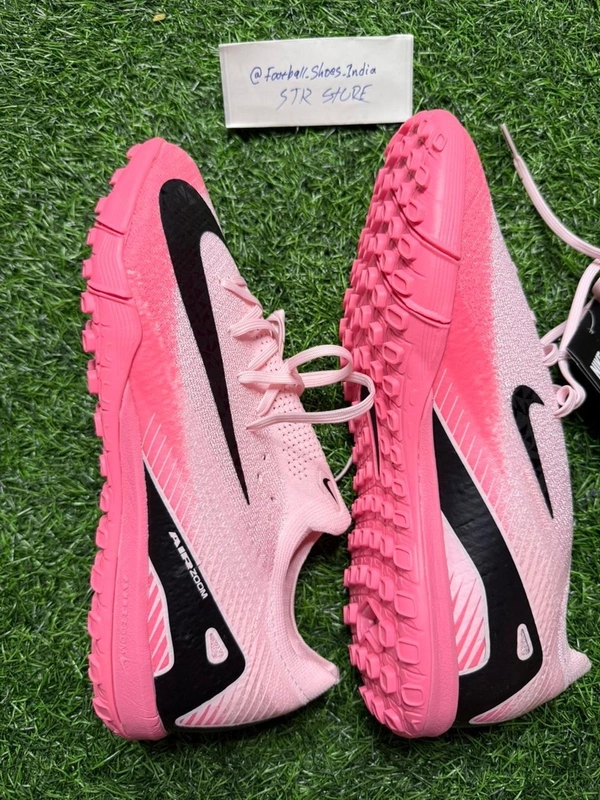 Mercurial Vapor 16 Elite Pink Black AG/Turf With Lace - 5.5