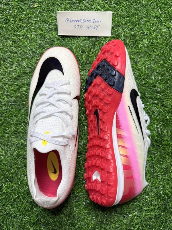 Mercurial Vapor 16 White Red Low-top AG/Turf With Lace - 6