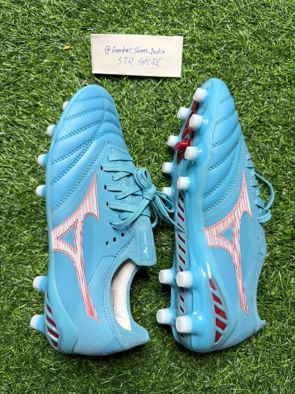 Mizuno Neo 3 Sky-blue FG With Lace - 8