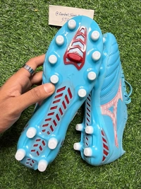 Mizuno Neo 3 Sky-blue FG With Lace - 8